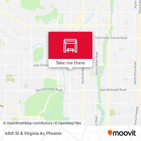 Mapa de 68th St & Virginia Av