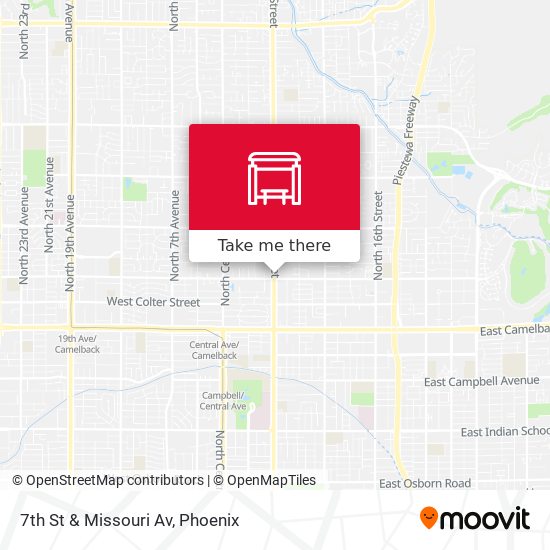 7th St & Missouri Av map