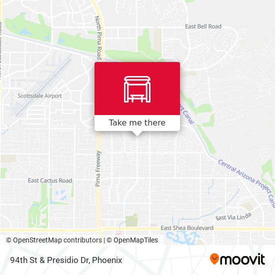 Mapa de 94th St & Presidio Dr