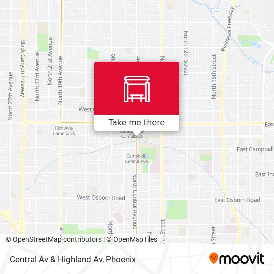 Mapa de Central Av & Highland Av