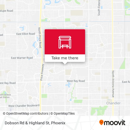 Dobson Rd & Highland St map