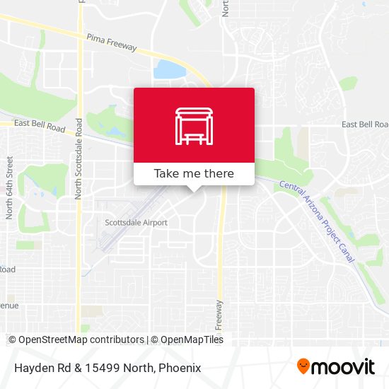 Hayden Rd & 15499 North map