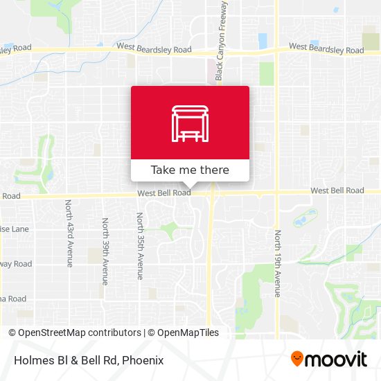 Mapa de Holmes Bl & Bell Rd