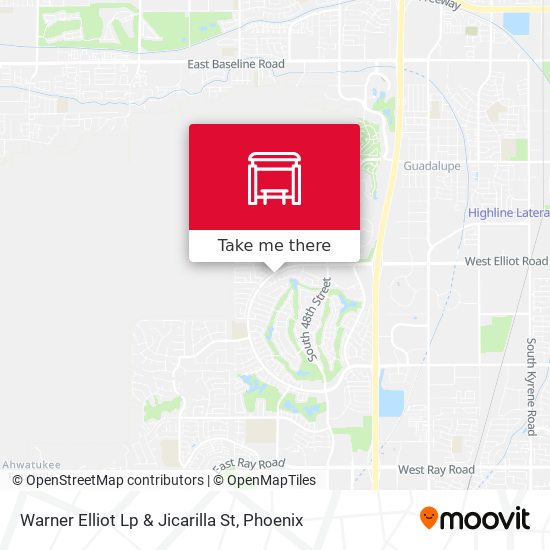 Warner Elliot Lp & Jicarilla St map