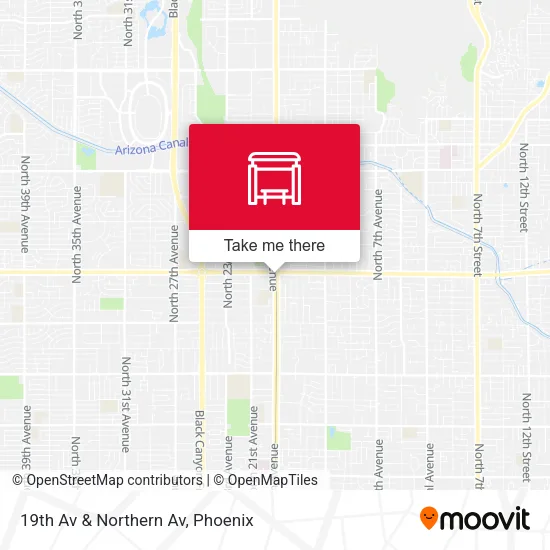 Mapa de 19th Av & Northern Av
