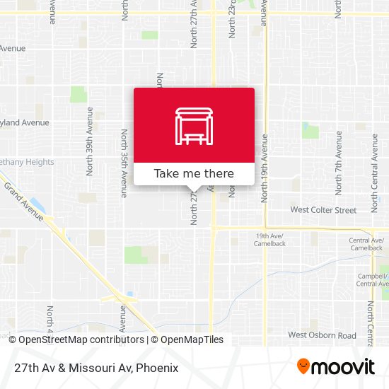 Mapa de 27th Av & Missouri Av