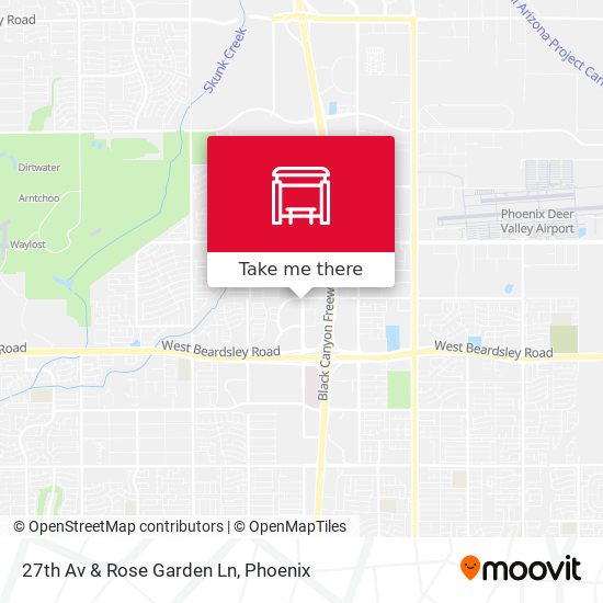 27th Av & Rose Garden Ln map