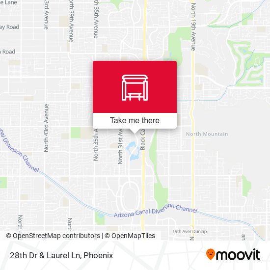 28th Dr & Laurel Ln map