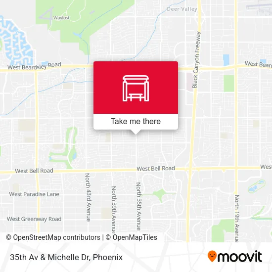 35th Av & Michelle Dr map