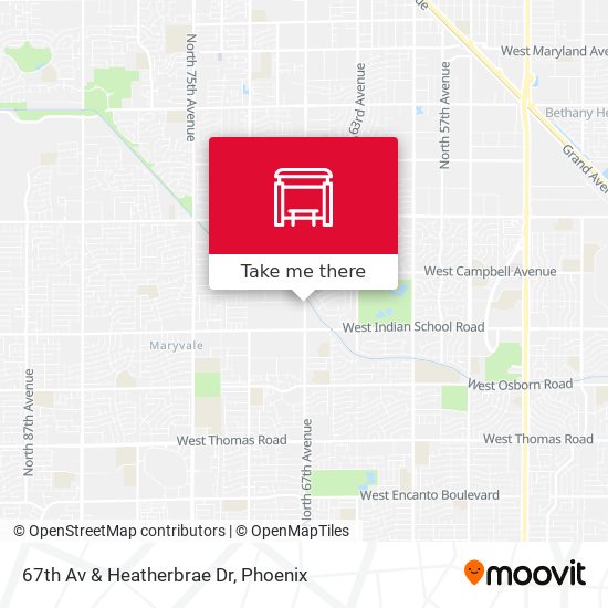 67th Av & Heatherbrae Dr map