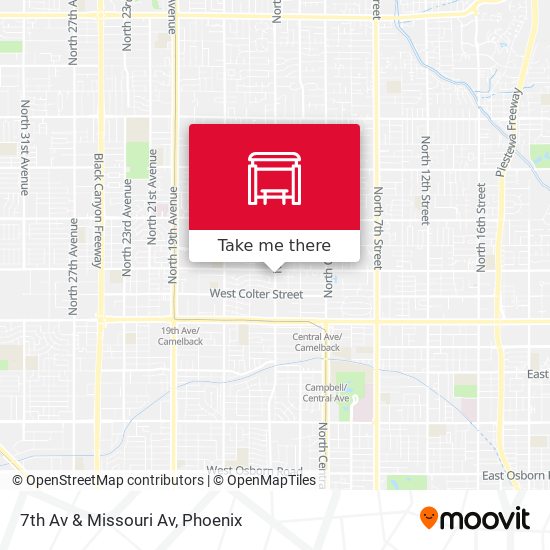 7th Av & Missouri Av map