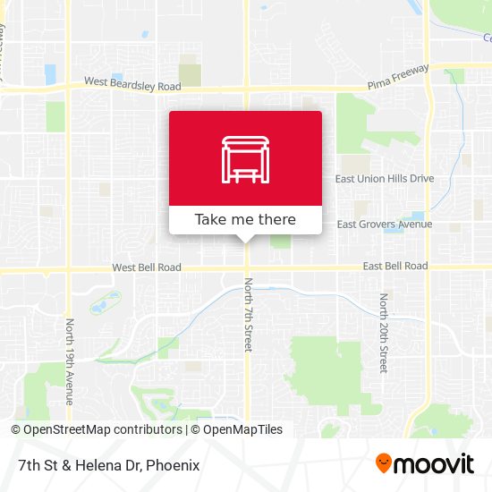 Mapa de 7th St & Helena Dr