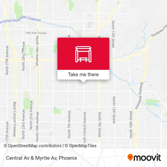 Central Av & Myrtle Av map