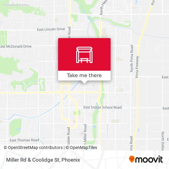 Mapa de Miller Rd & Coolidge St