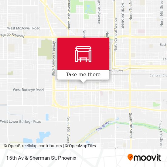 Mapa de 15th Av & Sherman St