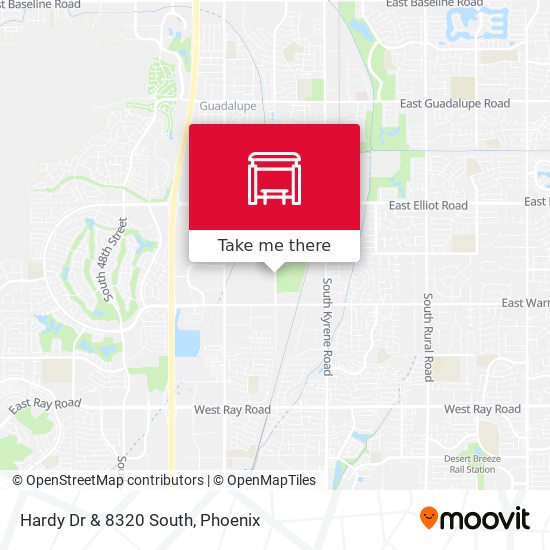 Mapa de Hardy Dr & 8320 South