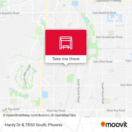Mapa de Hardy Dr & 7850 South