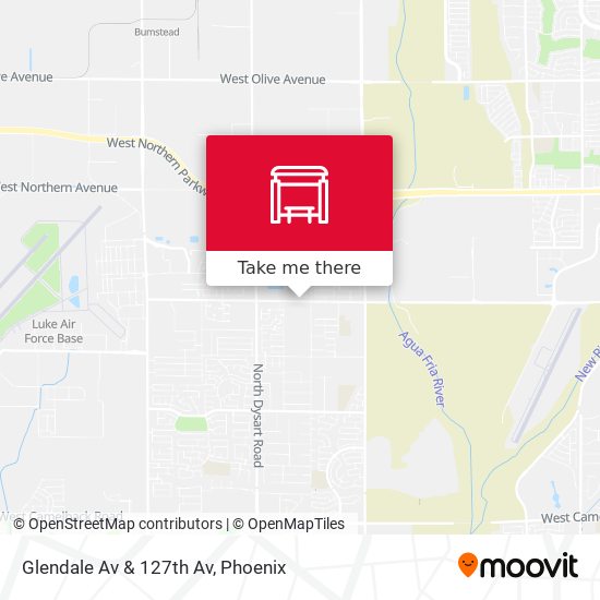 Mapa de Glendale Av & 127th Av