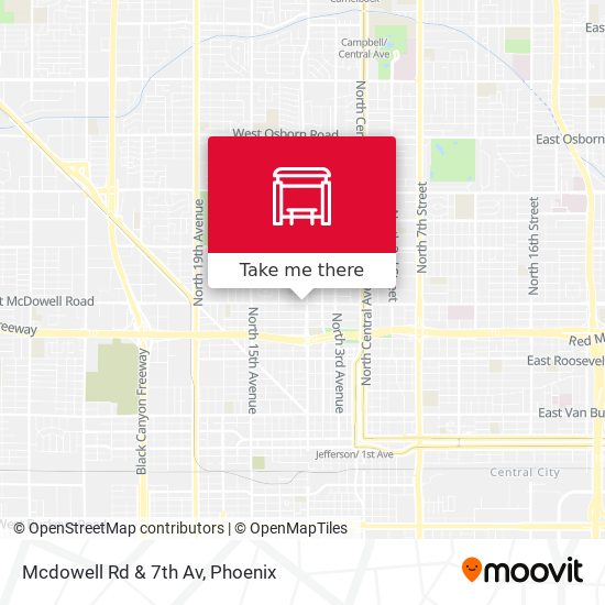 Mcdowell Rd & 7th Av map