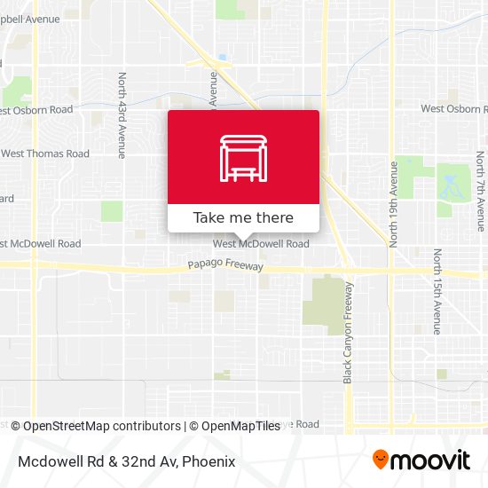 Mcdowell Rd & 32nd Av map