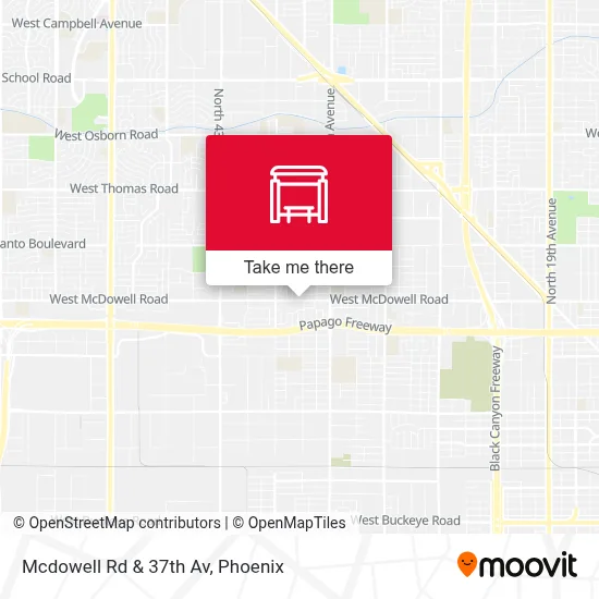 Mcdowell Rd & 37th Av map