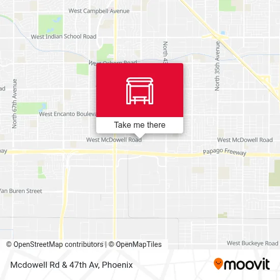 Mcdowell Rd & 47th Av map