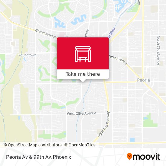 Mapa de Peoria Av & 99th Av