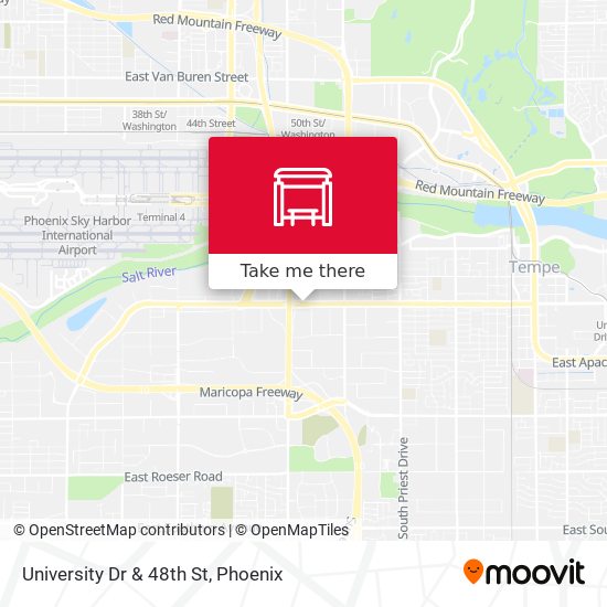 Mapa de University Dr & 48th St