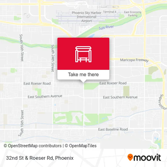 Mapa de 32nd St & Roeser Rd