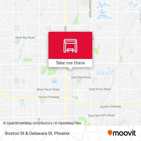 Mapa de Boston St & Delaware St