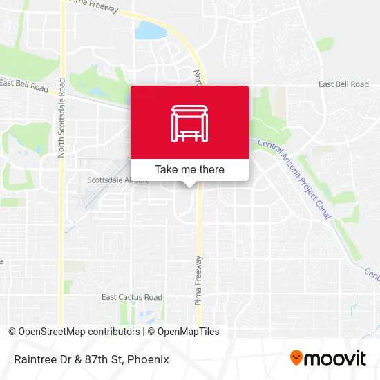 Raintree Dr & 87th St map