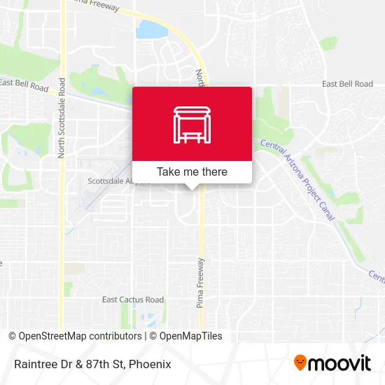 Raintree Dr & 87th St map