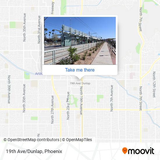 19th Ave/Dunlap map