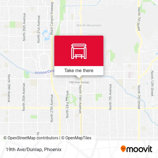 Mapa de 19th Ave/Dunlap