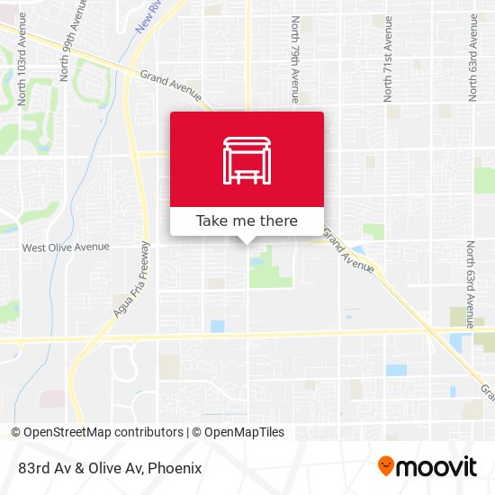 Mapa de 83rd Av & Olive Av