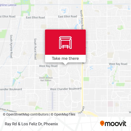 Mapa de Ray Rd & Los Feliz Dr