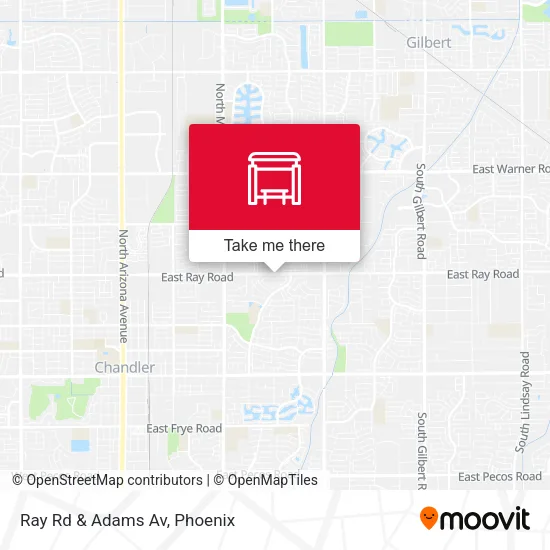 Ray Rd & Adams Av map