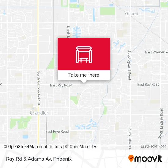 Ray Rd & Adams Av map