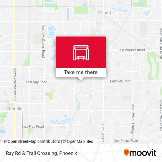Ray Rd & Trail Crossing map