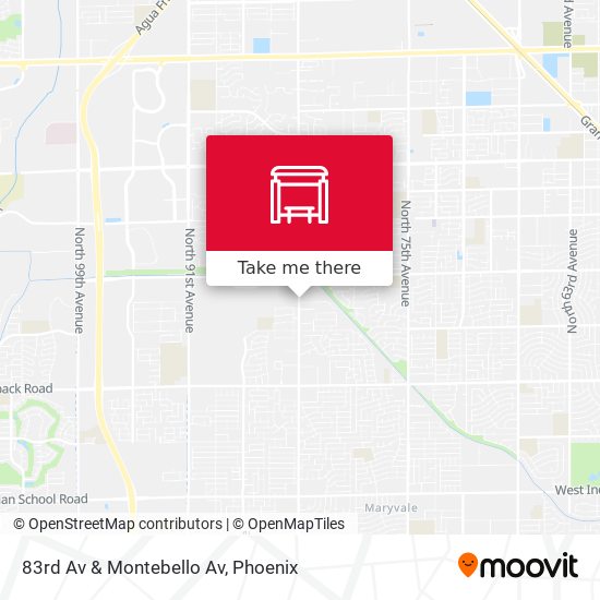 83rd Av & Montebello Av map