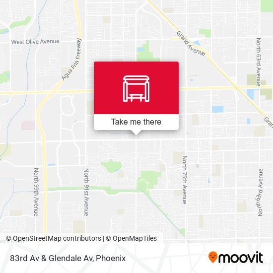 Mapa de 83rd Av & Glendale Av