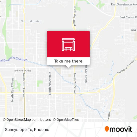 Mapa de Sunnyslope Tc