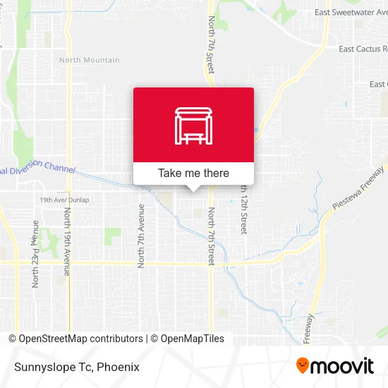 Sunnyslope Tc map
