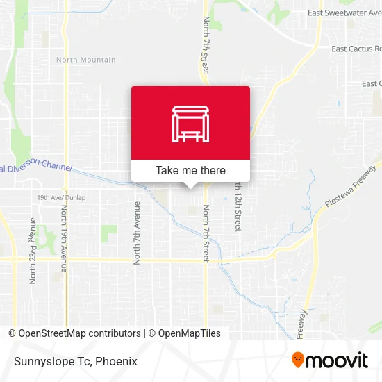 Sunnyslope Tc map