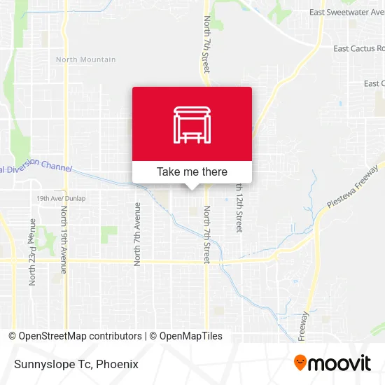 Sunnyslope Tc map