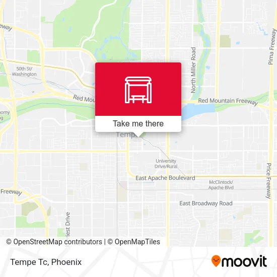 Tempe Tc map