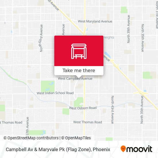 Mapa de Campbell Av & Maryvale Pk (Flag Zone)