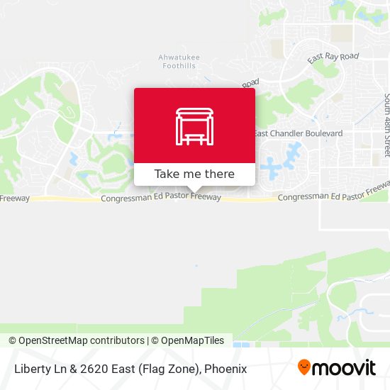 Liberty Ln & 2620 East (Flag Zone) map