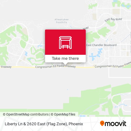 Liberty Ln & 2620 East (Flag Zone) map