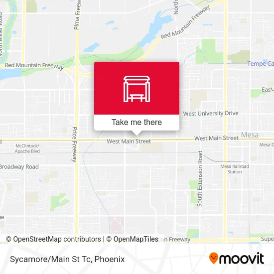 Mapa de Sycamore/Main St Tc